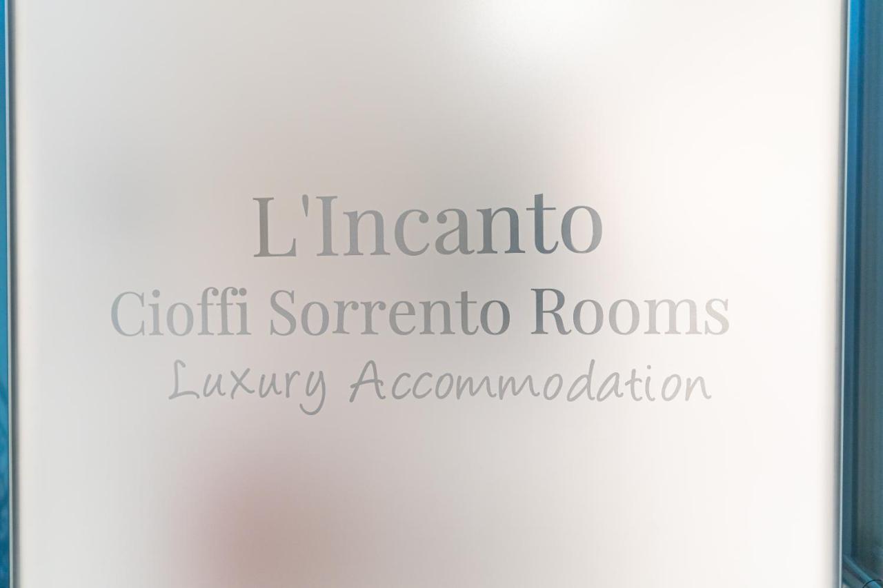 L'Incanto Di Cioffi Rooms Sorrento Exterior photo